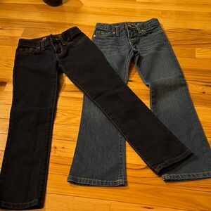 Place Girls Skinny & Bootcut Jeans in Dark Indigo and Medium Blue